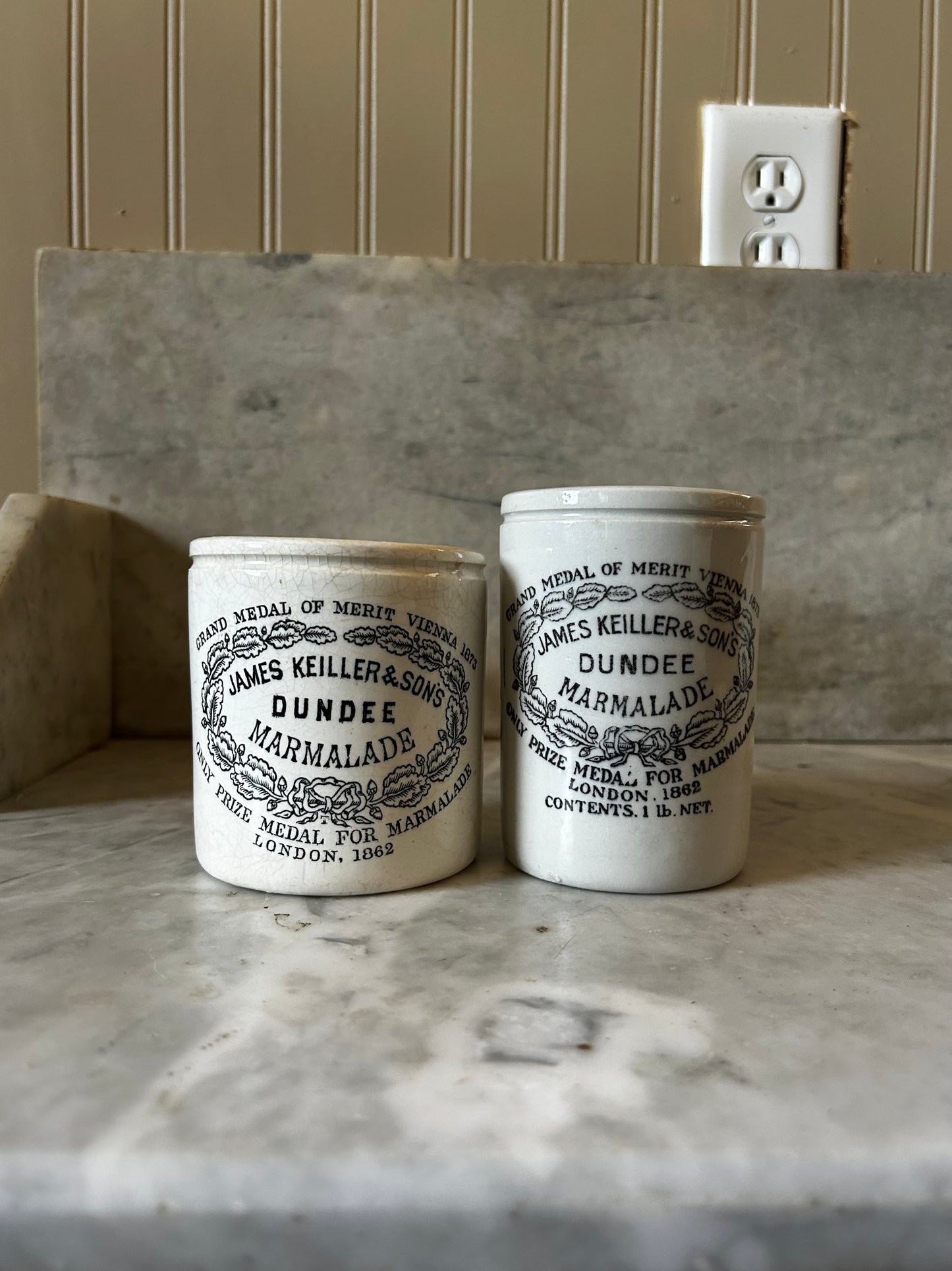 Antique 1 lb Dundee Marmalade Jar