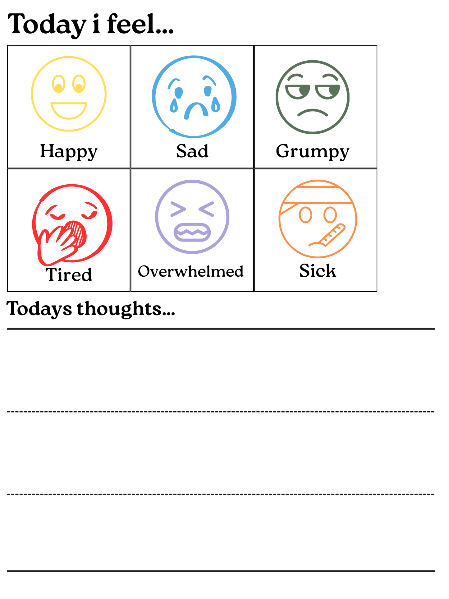 My Daily Routine - Digital Download Only