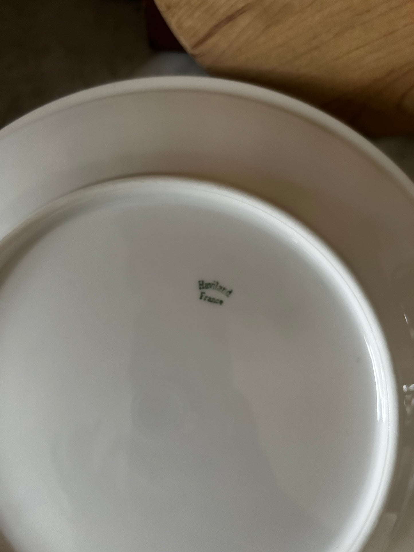 French Haviland Porcelain Plate set of 4