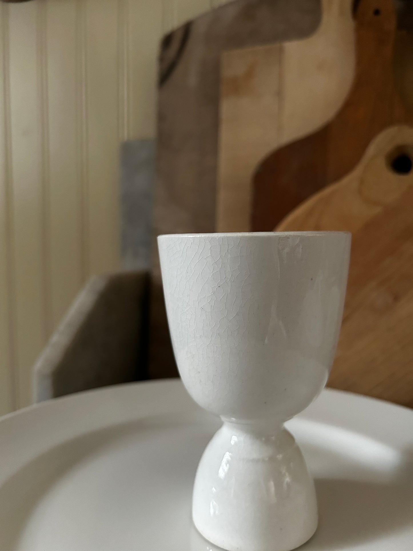 Vintage Ironstone Egg Cup