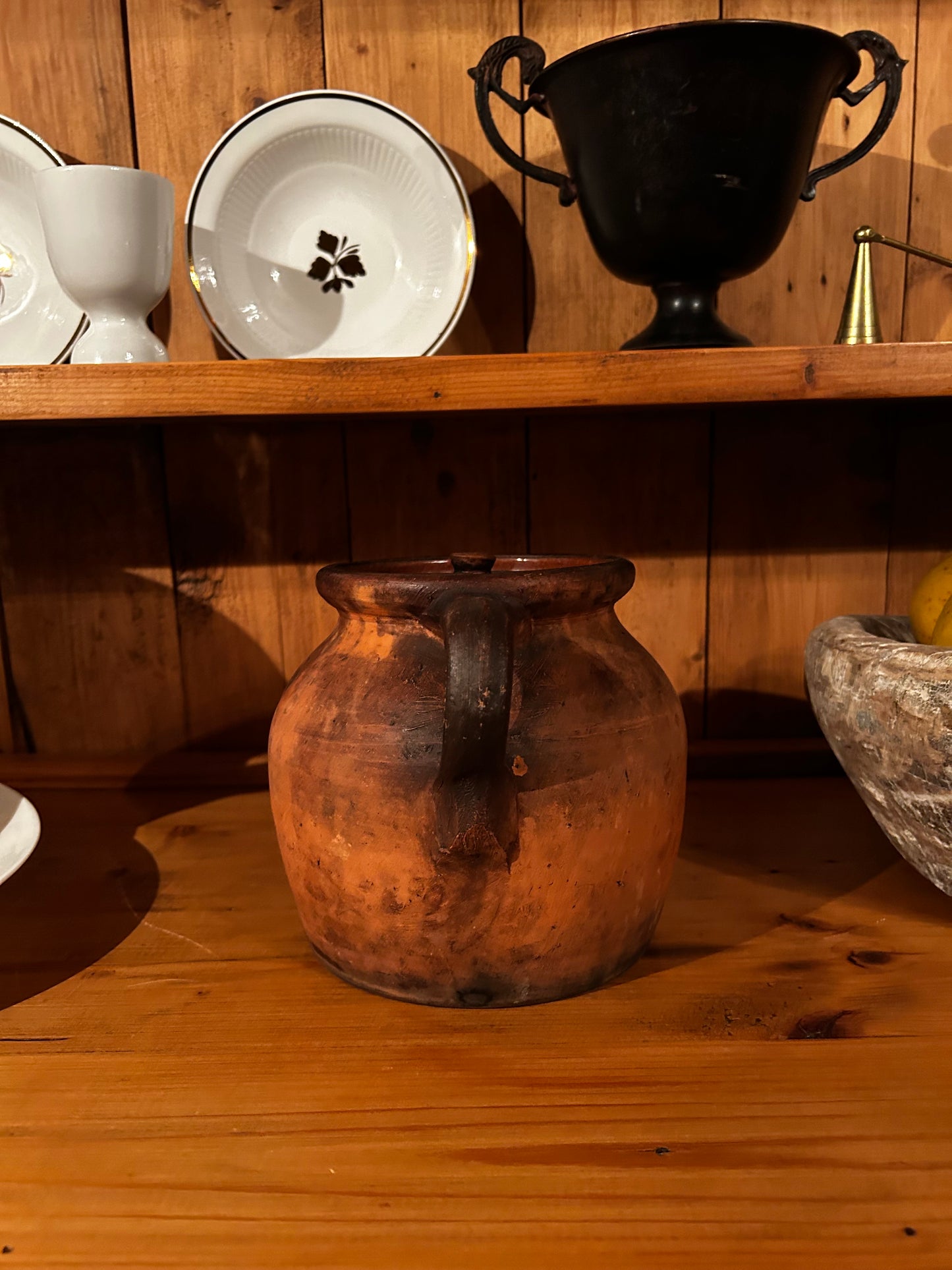 Antique Redware Pot