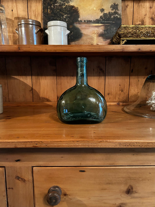 Vintage Aqua Green Viresa Bottle