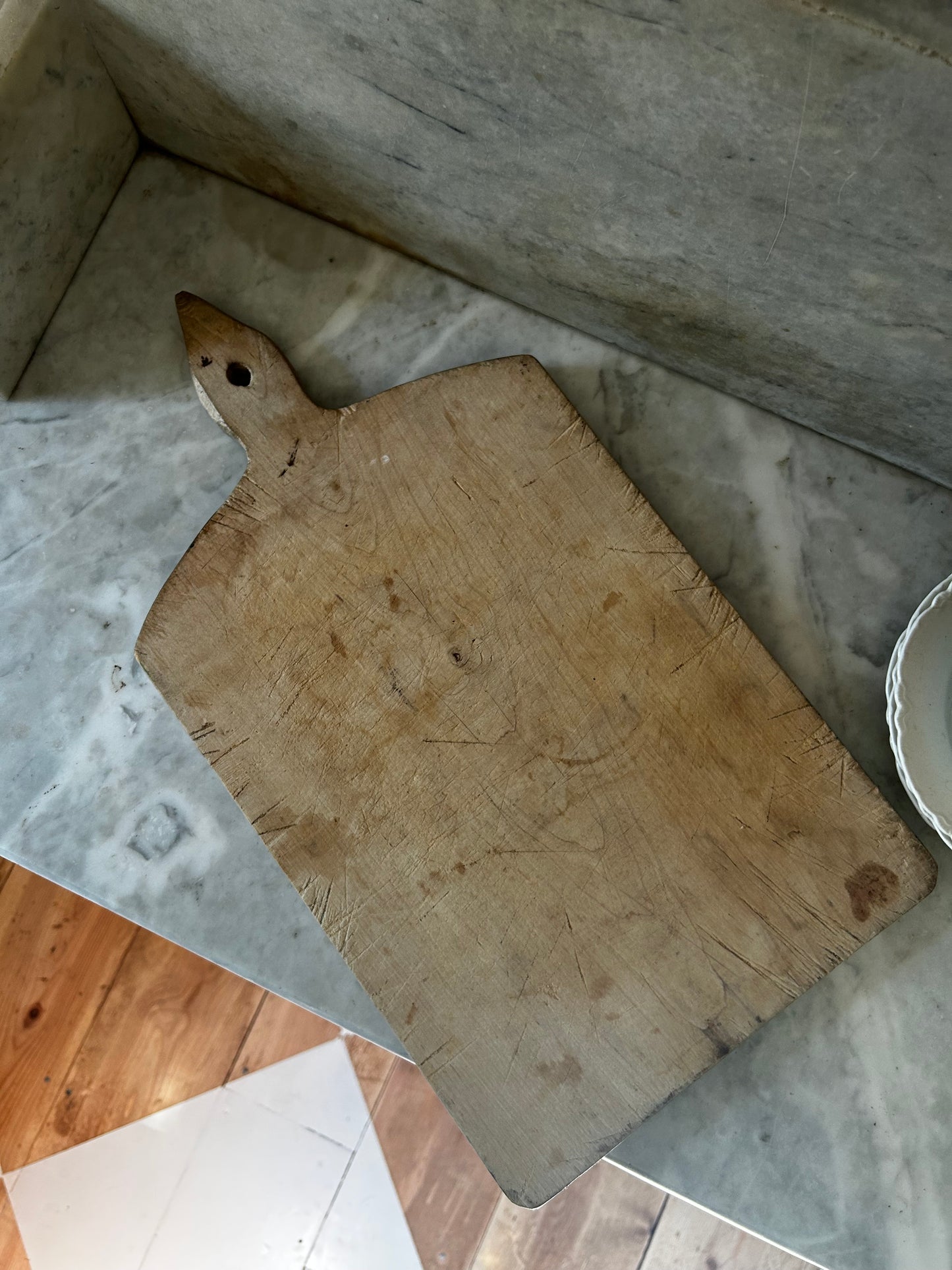 Antique French Cutting Board