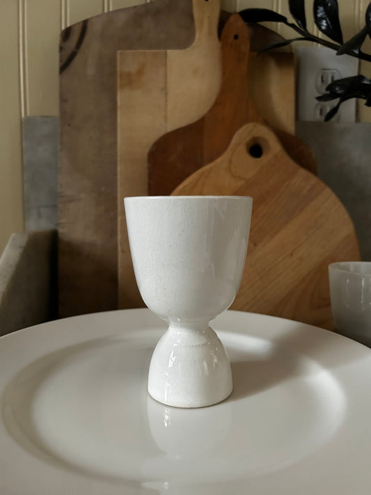 Vintage Ironstone Egg Cup