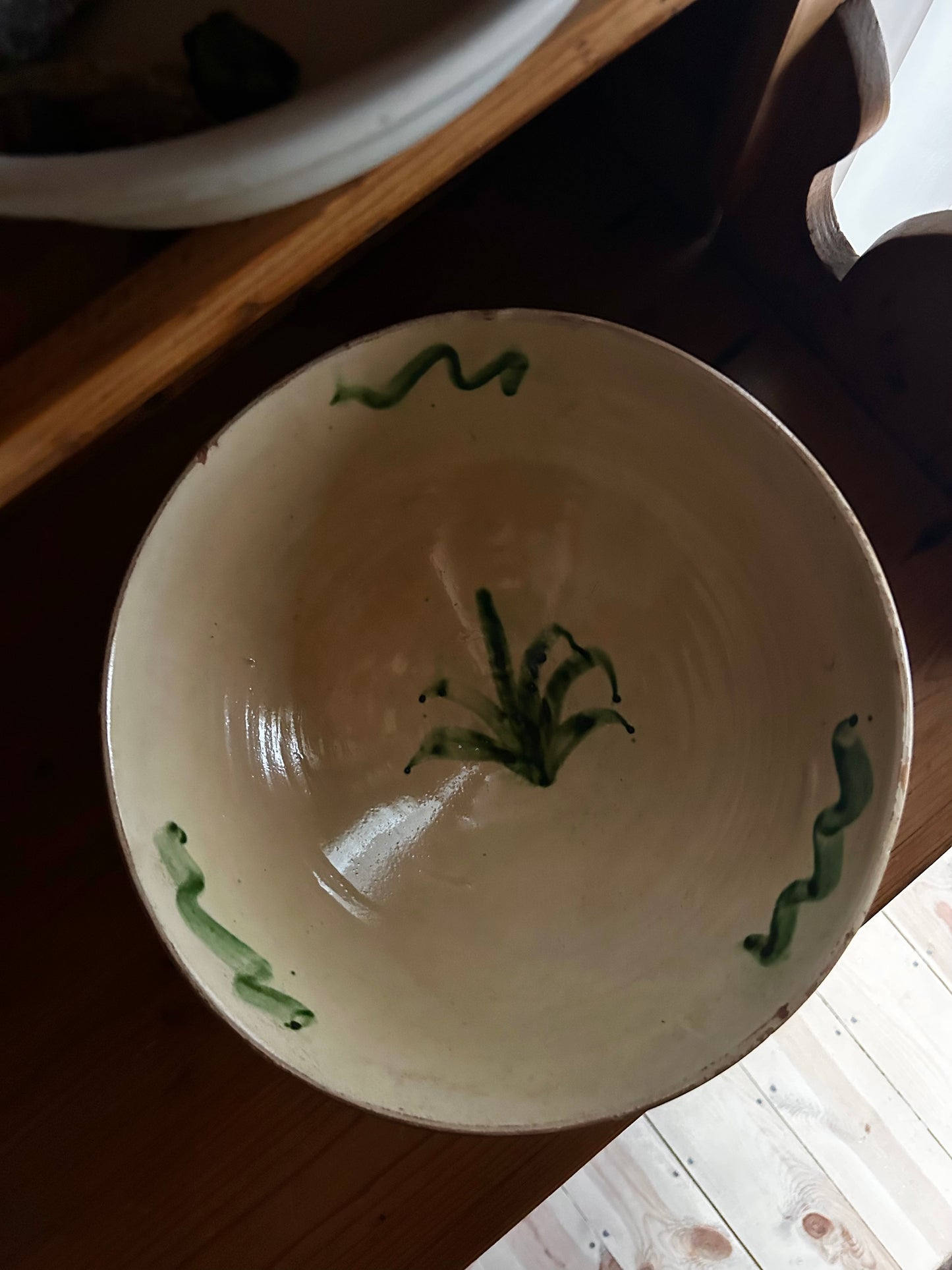 Antique French Tian Bowl