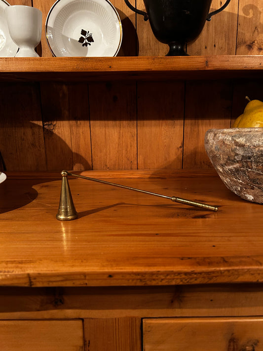 Vintage Brass Candle Snuffer