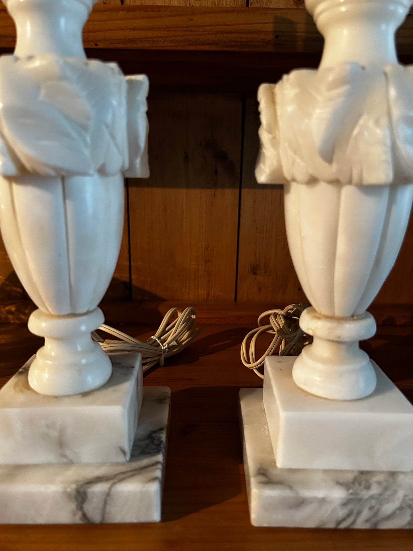 Vintage Alabaster Lamps