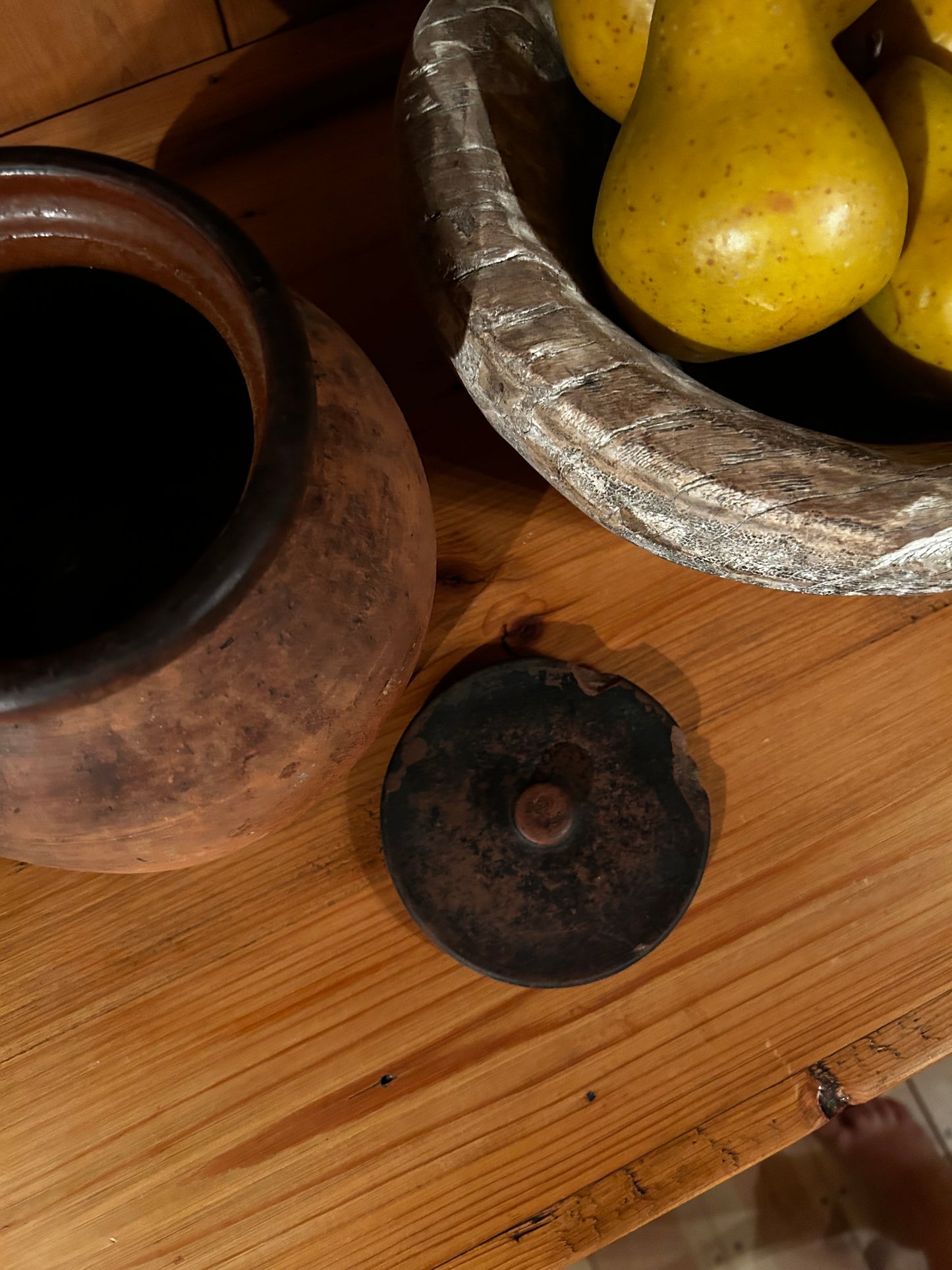 Antique Redware Pot