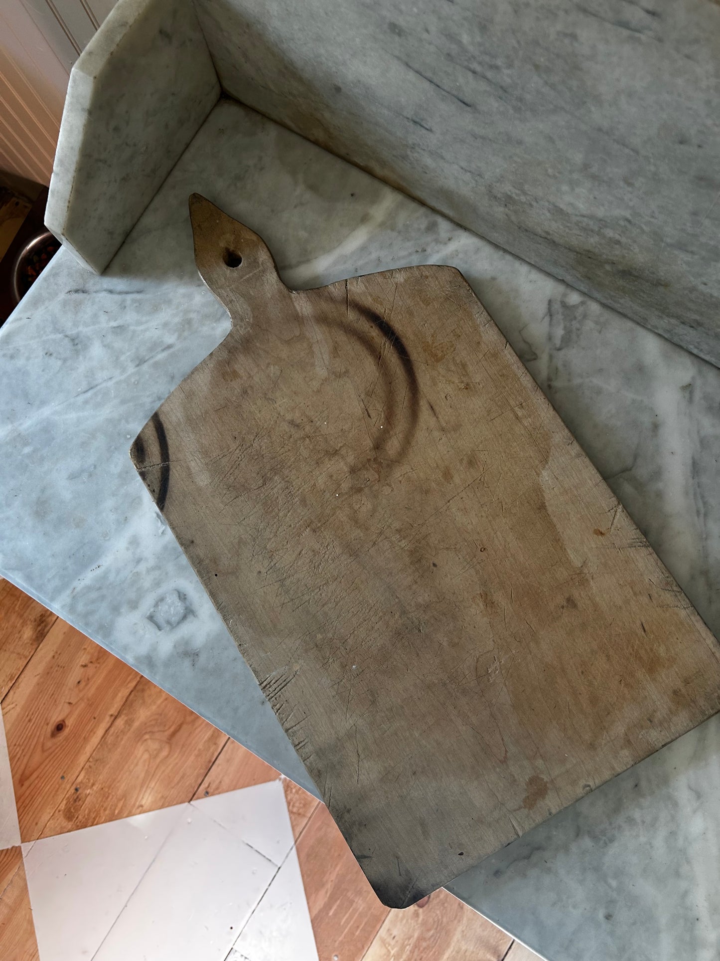 Antique French Cutting Board
