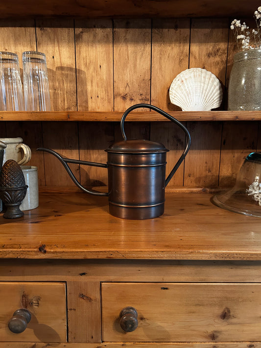 Vintage Brushed Copper Watering Can