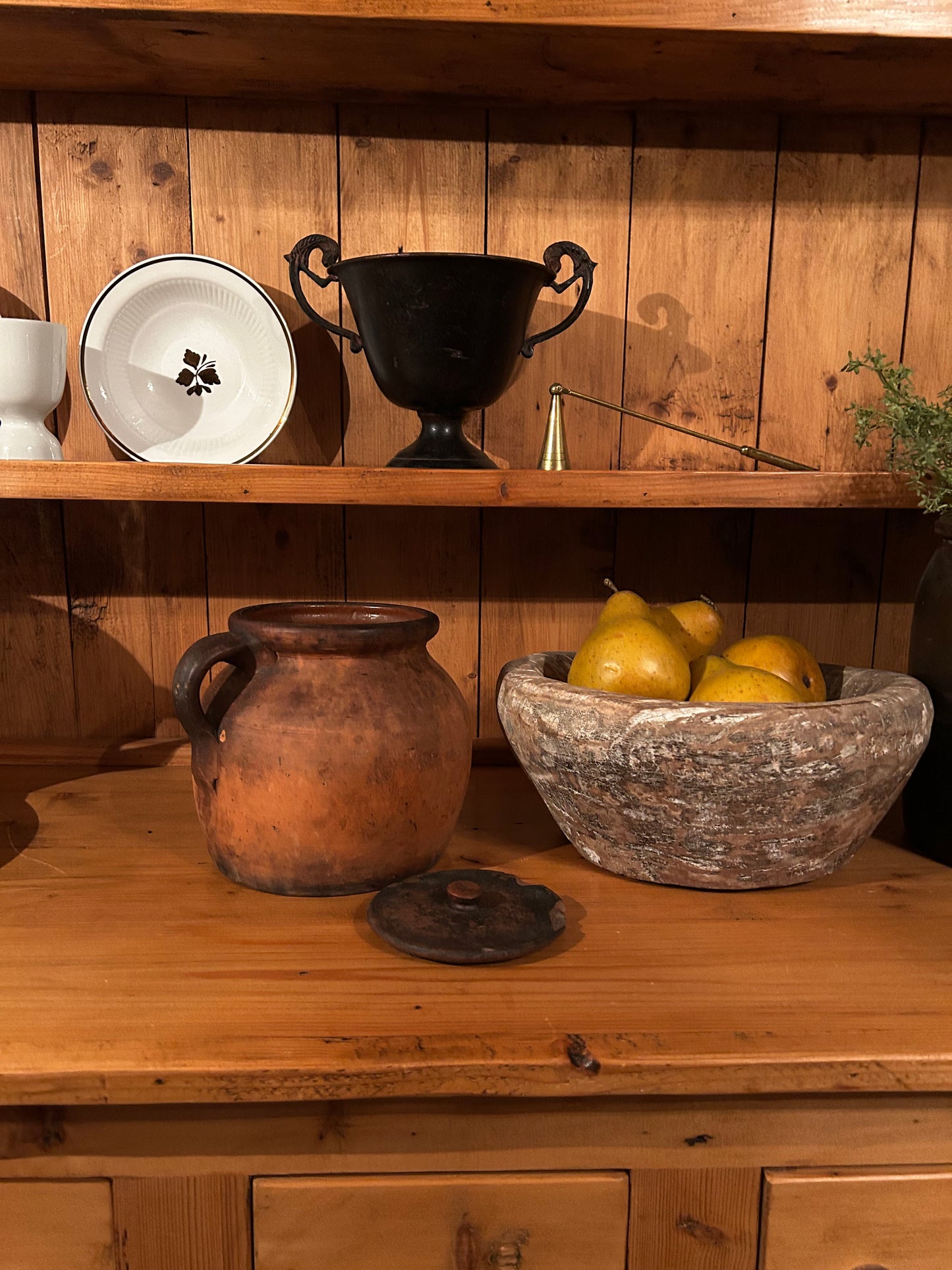 Antique Redware Pot