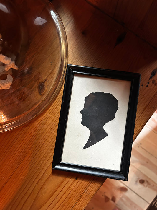 Vintage Woman Silhouette