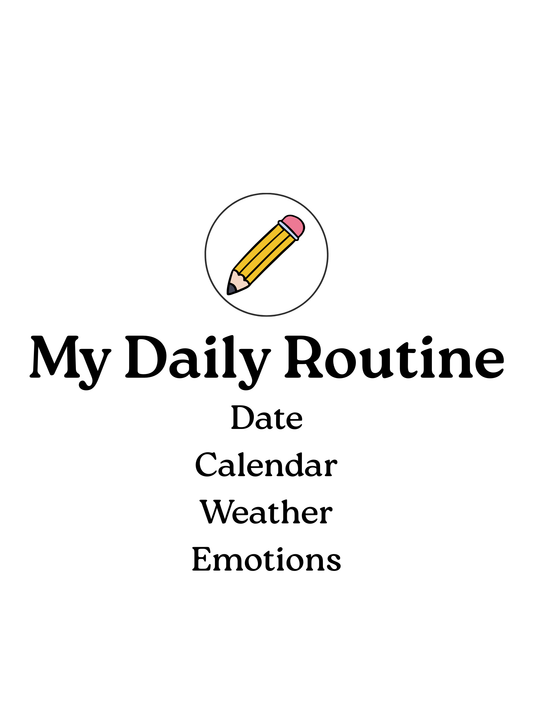 My Daily Routine - Digital Download Only