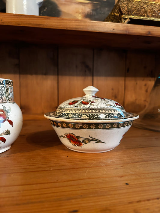 Antique Doulton’s Carnations Dishes